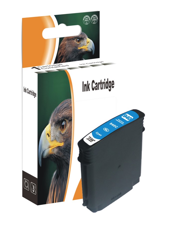 HP 940XL CYAN WITH NEW CHIP