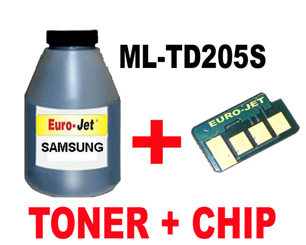 ΣΥΜΒΑΤΟ Toner Bottles & CHIP SAMSUNG BLACK ML-TD205S