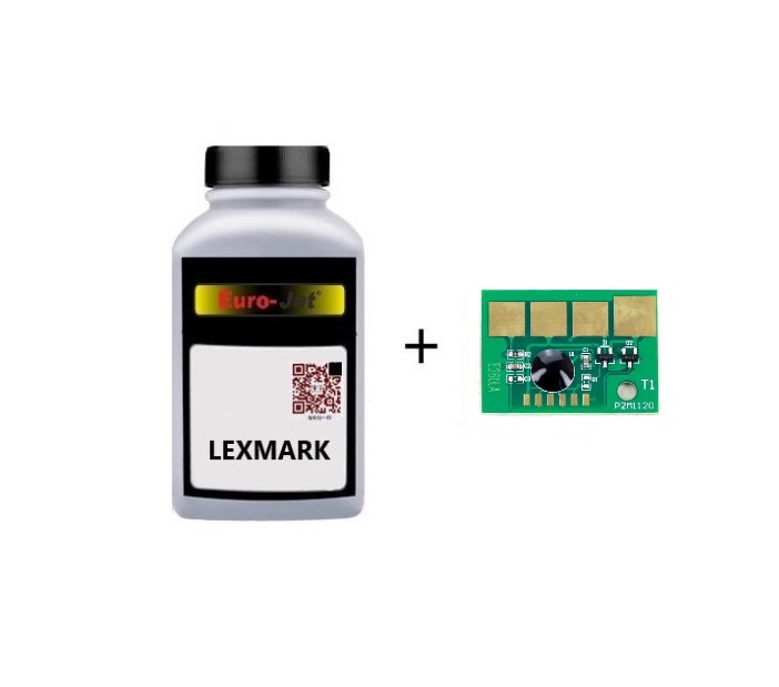 LEXMARK ΓΡΑΦΙΤΗΣ & ΤΣΙΠΑΚΙ BLACK ΣΥΜΒΑΤΟ ΜΕ E360, E460 - 9Κ (E360H11E)