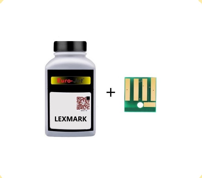 LEXMARK ΓΡΑΦΙΤΗΣ & ΤΣΙΠΑΚΙ BLACK ΣΥΜΒΑΤΟ ΜΕ MX 310, 410, 415, 510, 610 - 2,5K (60F2000)