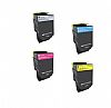 ΣΥΜΒΑΤΑ LEXMARK CS317, CS417, CS517, CX317, CX417, CX517 BLACK+CYAN+MAGENTA+YELLOW SET