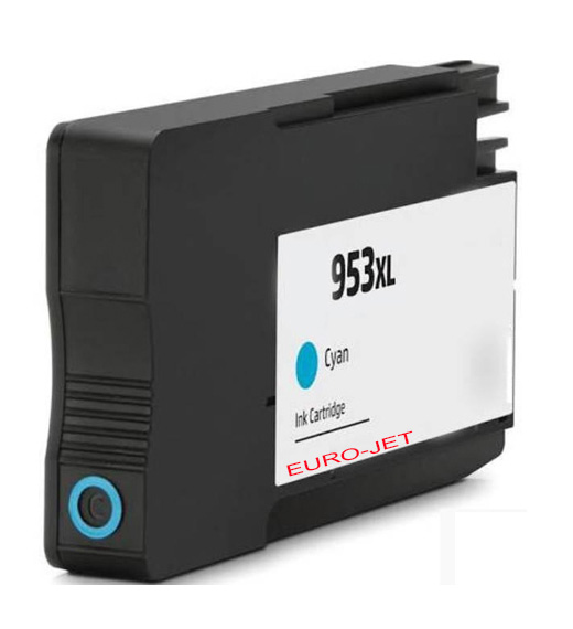 HP 953XL Cyan (with NEW VERSION CHIP (F11) 12/2024 ) ΣΥΜΒΑΤΟ for OFFICEJET Pro7720, 7720WF, 7740, 8715, 8725, 8218, 8210, 8716, 8710, 8720, 8730, 8740