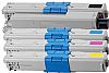 ΣΥΜΒΑΤA toner OKI  MULTIPACK C332/MC363 BLACK + CYAN + MAGENTA + YELLOW