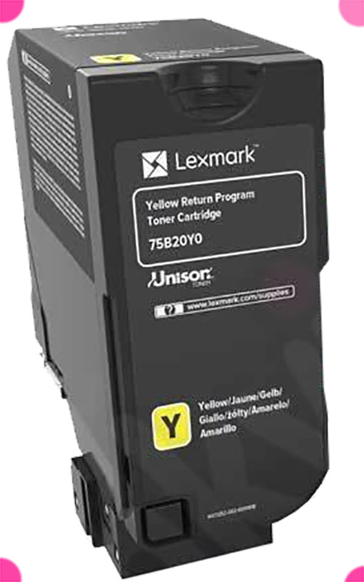 ΣΥΜΒΑΤΟ TONER LEXMARK YELLOW  CS727, CX727, CS728, CX728 75B20Y0