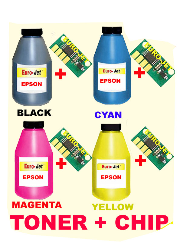 ΣΥΜΒΑΤΟ TONER BOTTLES + CHIP RICOH SP C250 SET BLACK + CYAN + MAGENTA  + YELLOW