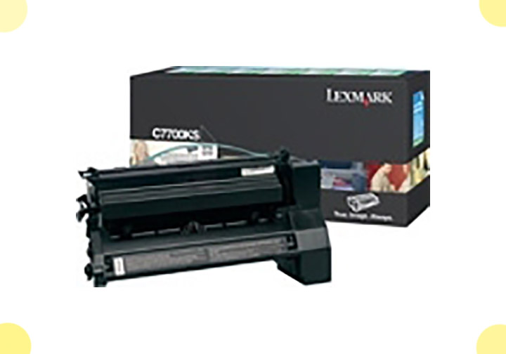 LEXMARK C7700KS BLACK TONER  C770/C772 ORIGINAL