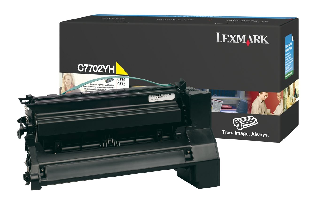 LEXMARK C7700YS YELLOW  TONER  C770/C772 ORIGINAL