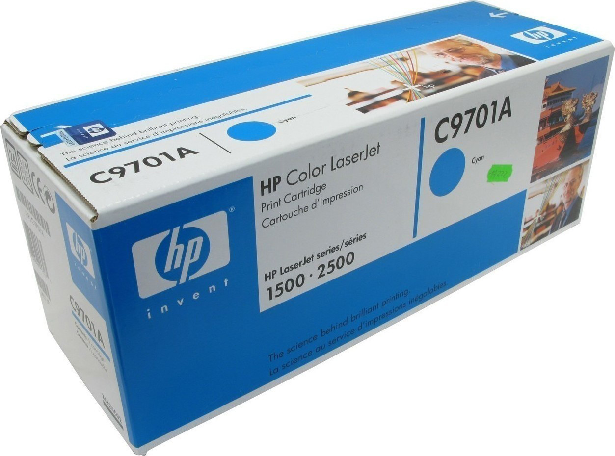 HP C9701A (121A)  CYAN  TONER for 1500, 2500  ORIGINAL