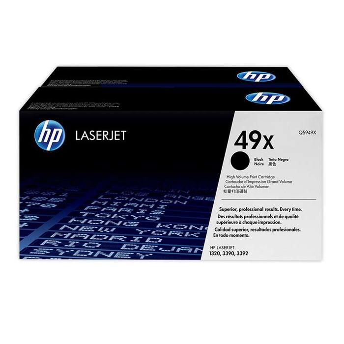 HP 49X Toner Laser Μαύρο High Yield 6000 Σελίδων (Q5949X)