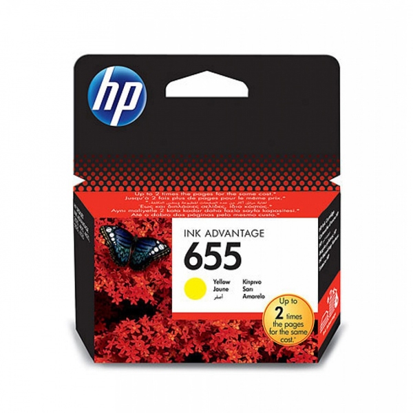 HP 655 Yellow (CZ112AE)