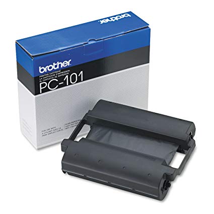 BROTHER PC-101 Black Thermal Ribbon Cartridge Original