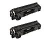 ΣΥΜΒΑΤΟ ΤΟΝΕΡ HP CE285A/CB435A/CB436A CANON 725/712/713 DUAL PACK