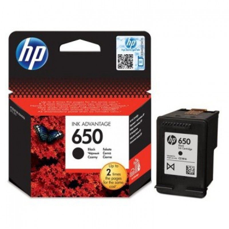  HP 650 Black (CZ101AE) Original