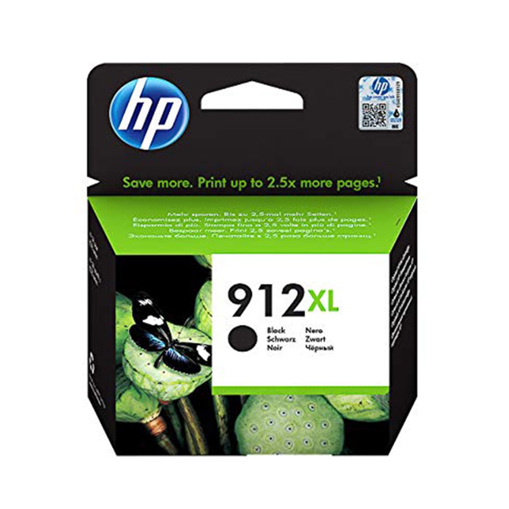 HP 912XL Black Original High Yield 825 Pages (3YL84AE)