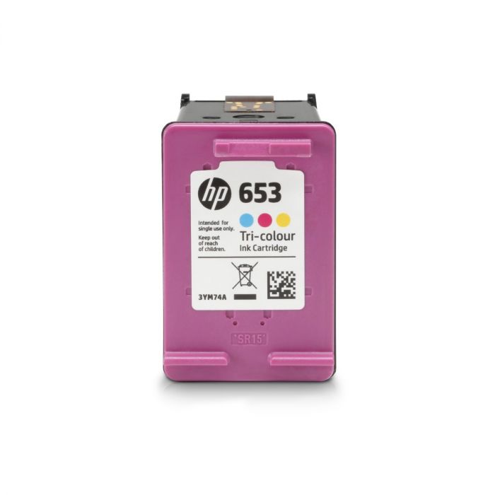 HP 653 Tri-Color 