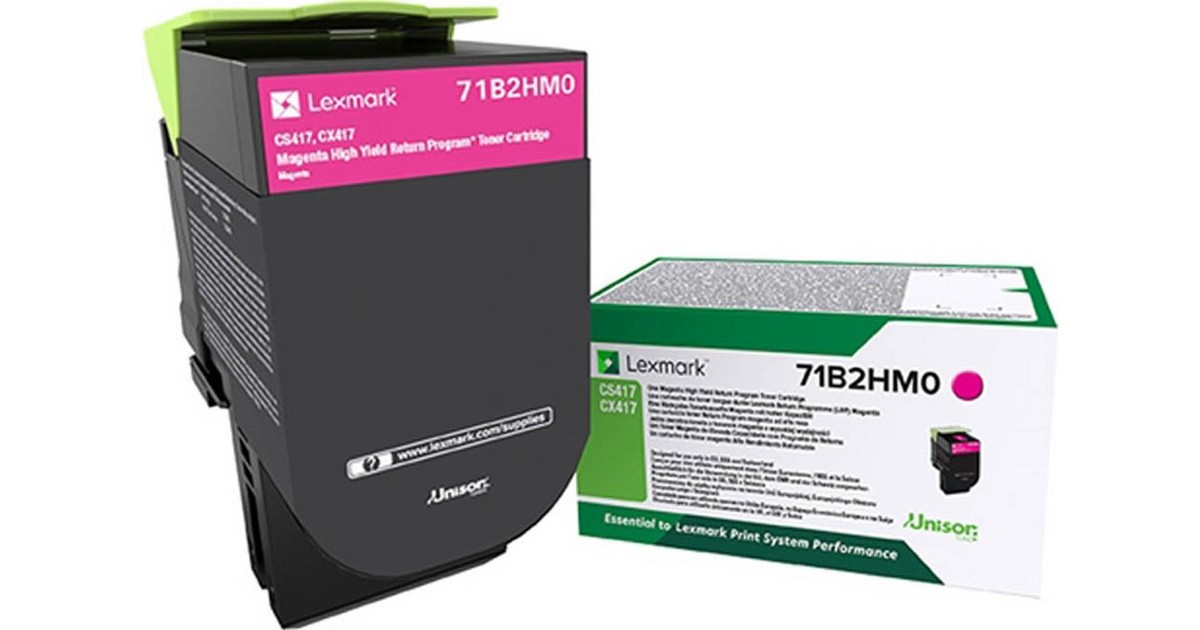 Lexmark Magenta Toner High Yield Return 3.5K (71B2HM0) 