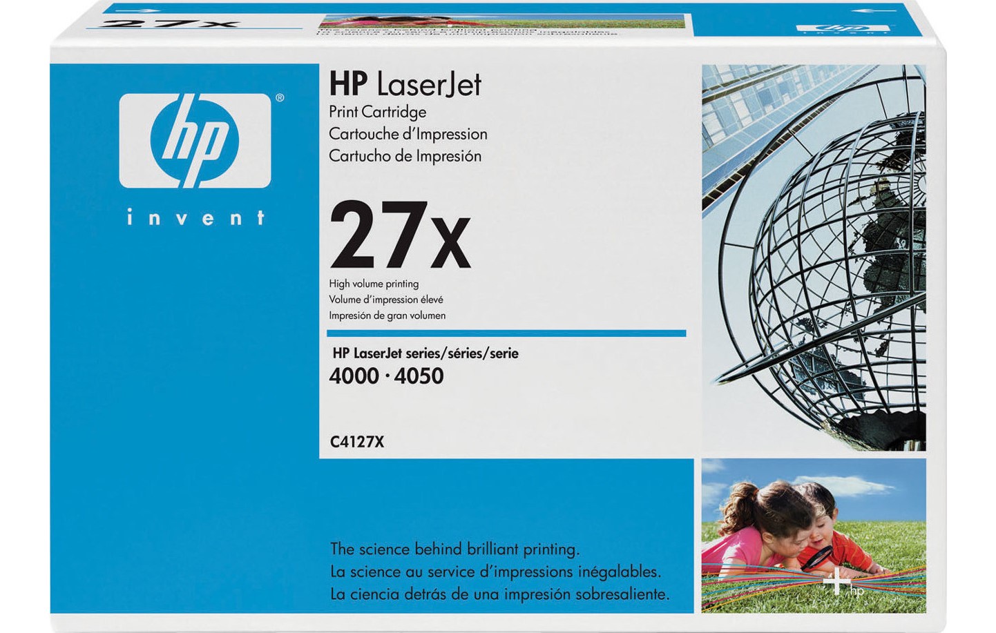 HP 27X Toner Laser Εκτυπωτή Μαύρο High Yield 10000 Σελίδων (C4127X)