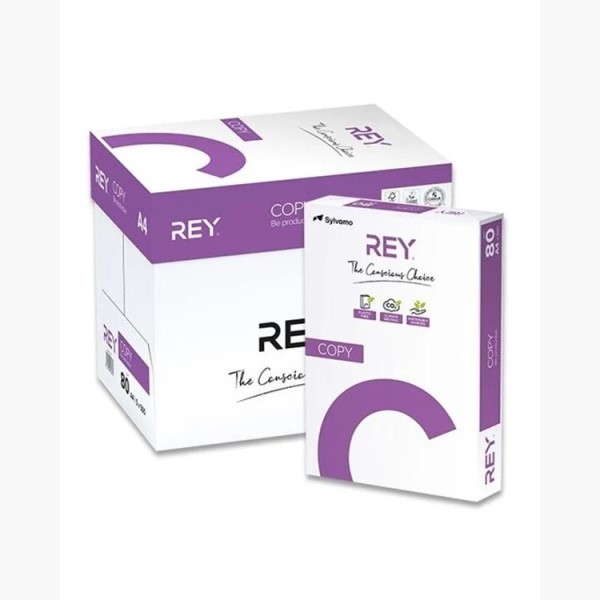 REY COPY ΧΑΡΤΙ ΕΚΤΥΠΩΣΗΣ A4 80GR/M² 5X500 ΦΥΛΛΑ