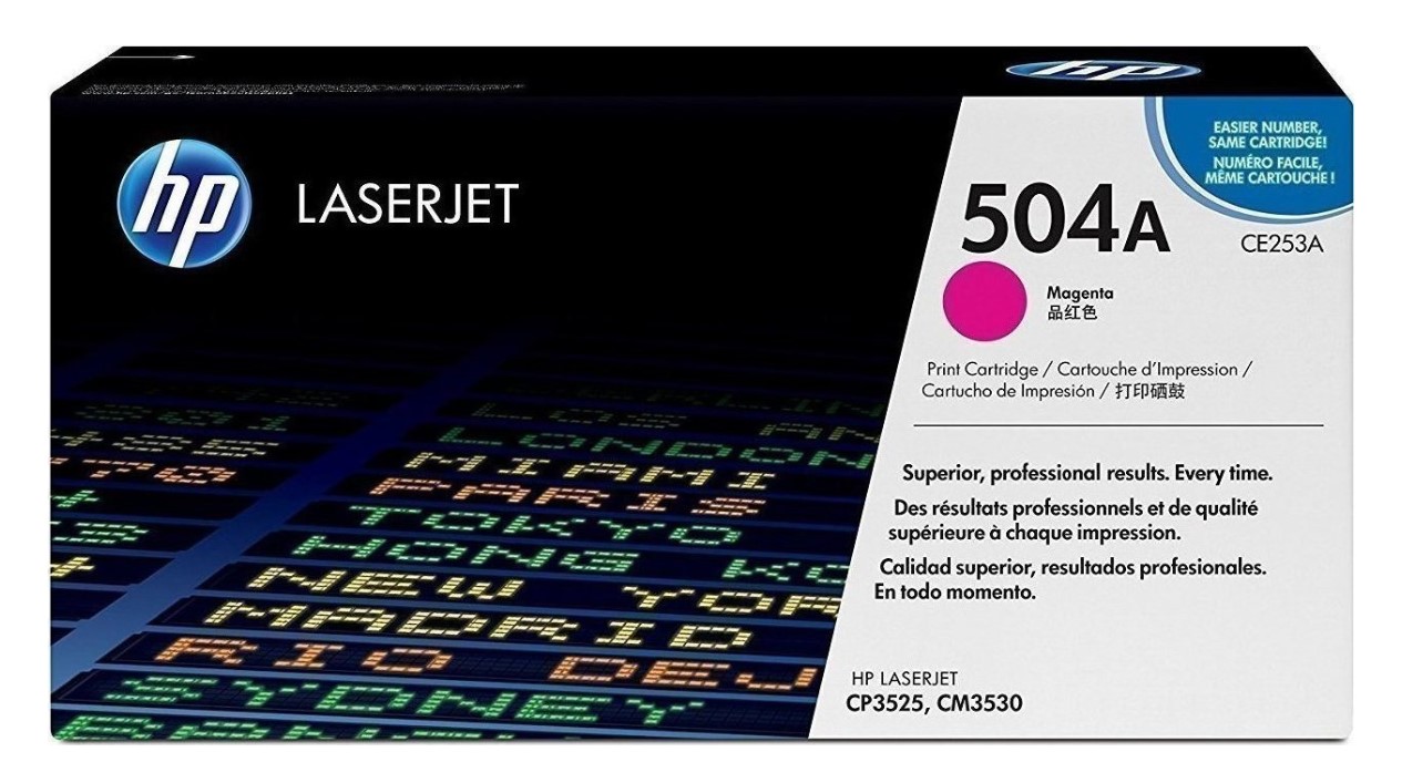 HP 504A Toner Laser Εκτυπωτή Ματζέντα 7000 Σελίδων (CE253A)