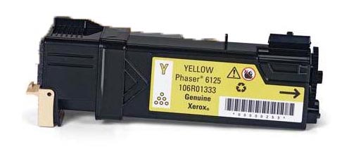 ΣΥΜΒΑΤΟ XEROX TONER PHASER 6125 YELLOW 106R1333
